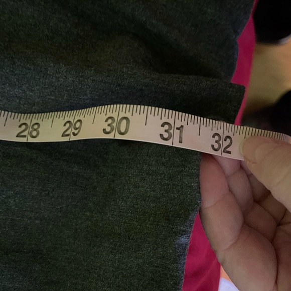 Club Monaco strapless lined grey wool dress Size 6  with side slit pockets - Picture 5 of 9